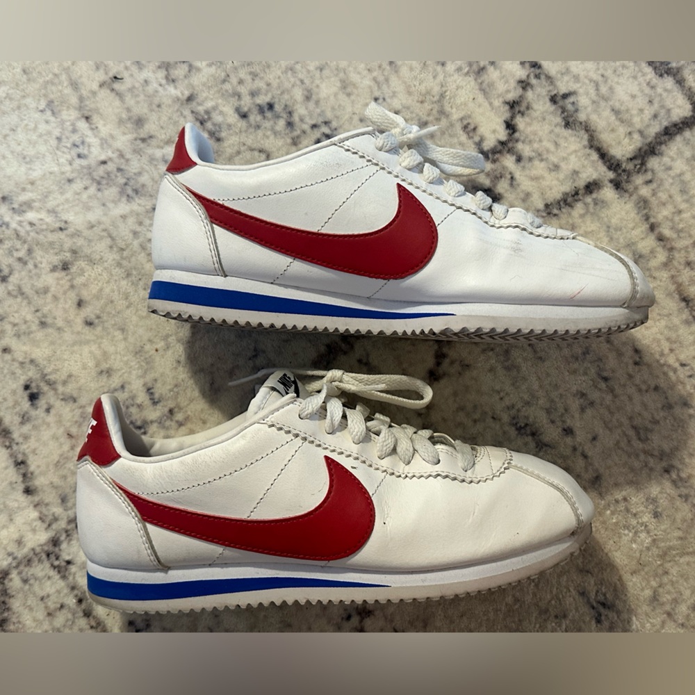 Nike Classic Cortez Leather 'White Red'